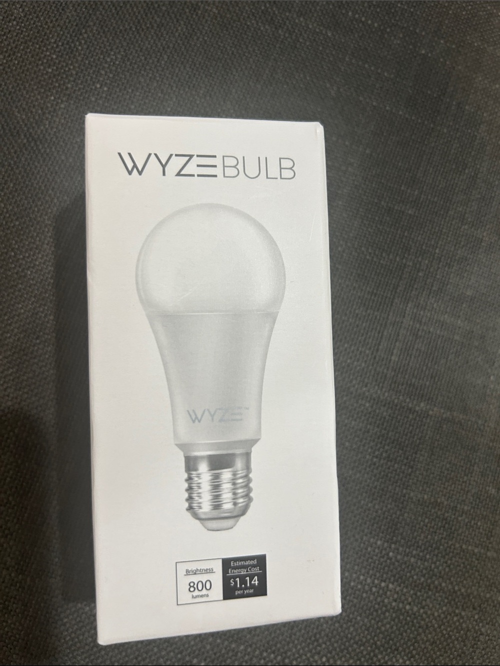 WYZE White LED Smart Bulb - White
